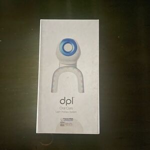 dpl]Oral Care Light Therapy System - White with Blue Accent